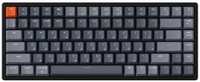 Клавиатура беспроводная Keychron K2 84 клавиши, алюминиевый корпус, RGB подсветка, Hot-Swap, Gateron Blue Switch (K2-C2H)