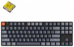 Клавиатура беспроводная Keychron K1SE механическая ультратонкая, TKL, RGB подсветка, Banana Switch (K1SE-E4)