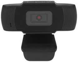 Веб-камера CBR CW 855FHD с матрицей 3 МП, разрешение видео 1920х1080, USB 2.0, встроенный микрофон с шумоподавлением, фикс.фокус, крепление на м