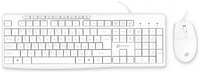 Клавиатура и мышь Oklick 1875257 клав:белая мышь:белая USB Multimedia (1875257)