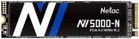 Накопитель SSD M.2 2280 Netac NT01NV5000N-2T0-E4X NV5000 2TB PCIe Gen4*4 NVMe 1.4 5000 / 4400MB / s IOPS 600K / 600K 1400 TBW MTBF 2M