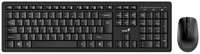 Клавиатура и мышь Genius Smart KM-8200 31340003421 USB, черно-серый, клавиатура: 104 клавиши кнопка SmartGenius, клавиши типа «Chocolate», мембранная;