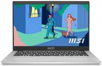Ноутбук MSI Modern 14 C12MO 9S7-14J111-689 i5-1235U / 16GB / 512GB SSD / 14″ FHD / Iris Xe graphics / WiFi / BT / Win11Pro / серебристый