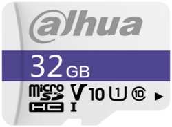 Карта памяти MicroSDXC 32GB Dahua DHI-TF-C100 / 32GB C10 / U1 / V10 UHS-I FAT32 90MB / s / 15MB / s (DHI-TF-C100/32GB)
