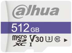 Карта памяти MicroSDXC 512GB Dahua DHI-TF-C100 / 512GB C10 / U3 / V30 FAT32 85MB / s / 80MB / s (DHI-TF-C100/512GB)