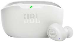 Наушники беспроводные JBL Wave Buds вкладыши, белые, BT, в ушной раковине (1993158) (JBLWBUDSWHT)