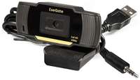 Веб-камера Exegate GoldenEye C920 Full HD EX286182RUS 1/3″ 2 Мп, 1920х1080, 1080P, USB, микрофон с шумоподавлением, универсальное крепление, кабель 1