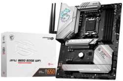 Материнская плата ATX MSI MPG B650 EDGE WIFI (AM5, AMD B650, 4*DDR5 (6600), 6*SATA 6G RAID, 3*M.2, 2*PCIE, 2.5Glan, WiFi, BT, HDMI, DP, USB Type-C, 7*
