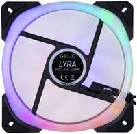 Вентилятор для корпуса GELID LYRA ARGB 140х140х25 мм, 750-1600 об / мин, 70CFM, 35 дБА, 4-Pin PWM + 3-Pin ARGB (FN-LYRA-01)