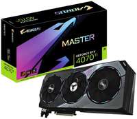 Видеокарта PCI-E GIGABYTE GeForce RTX 4070 Ti MASTER (GV-N407TAORUS M-12GD) 12GB GDDR6X 192bit 4nm 2310/21000MHz HDMI/3*DP