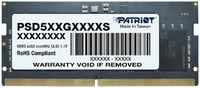 Модуль памяти SODIMM DDR5 16GB Patriot Memory PSD516G560081S Signature Line PC5-44800 5600Mhz CL46 1.1V retail