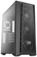 Корпус eATX Cooler Master MasterBox 520 Mesh Blackout Edition MB520-KGNN-SNO черный, без БП, боковая панель из закаленного стекла, USB Type-C, USB 3.2