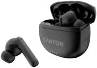 Наушники беспроводные Canyon TWS-8 Bluetooth: 5.3, 20-20 кГц, 32 ОМ, 2*40 мАч, 470 мАч, USB-C, IP33, black (CNS-TWS8W)