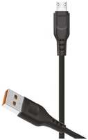 Кабель интерфейсный GoPower GP01M 00-00018564 USB (m)-microUSB (m) 1.0м 2.4A ПВХ черный