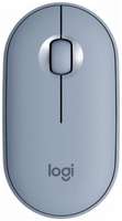 Мышь Wireless Logitech Pebble M350 910-006655 BT, blue