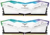 Модуль памяти DDR5 32GB (2*16GB) Team Group FF4D532G7600HC36DDC01 T-Force Delta RGB white PC5-60800 7600MHz CL36 1.4V