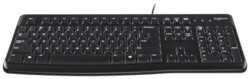 Клавиатура Logitech K120 920-002508 черная
