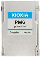 Накопитель SSD 2.5'' Toshiba (KIOXIA) KPM61VUG6T40 PM6-V 6.4TB SAS 24Gb/s TLC 4150/3700MB/s IOPS 595K/290K MTBF 2.5M 3 DWPD