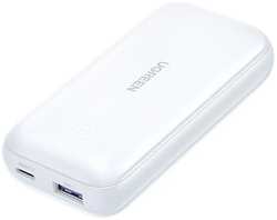 Аккумулятор внешний UGREEN PB501 25189_ 10000mAh Mini Quick Charging 30W Power Bank 30W с цифровым экраном. Цвет: белый