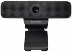 Веб-камера Logitech Pro c925e 960-001075 черная, 3Mpix (1920x1080), USB Type-C, с микрофоном
