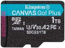 Карта памяти MicroSDXC 1024GB Kingston SDCG3/1TBSP Canvas Go Plus 170R A2 U3 V30 Single Pack w/o ADP