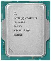 Процессор Intel i5-14400 CM8071504821112 Raptor Lake 10C/16T 1.8-4.7GHz (LGA1700, L3 20MB, UHD Graphics 730 1.55GHz, 10nm, 65W TDP) SRN46 Tray