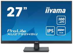Монитор 27″ Iiyama ProLite XU2792HSU-B6 IPS LED 0.4ms 16:9 HDMI M/M матовая 250cd 178гр/178гр 1920x1080 100Hz DP FHD USB