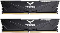 Модуль памяти DDR5 32GB (2*16GB) Team Group FLBD532G6000HC30DC01 T-Force Vulcan PC5-48000 6000MHz CL30 1.35V Black