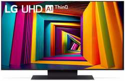 Телевизор LG 43UT91006LA.ARUB 43″ / черный / 4K Ultra HD / 60Hz / DVB-T / DVB-T2 / DVB-C / DVB-S / DVB-S2 / USB / WiFi / Smart TV