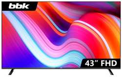 Телевизор LED BBK 43LEM-1060 / FTS2C (B) 43″ / черный / FHD / 50Hz / DVB-T2 / DVB-C / DVB-S2 / USB (RUS) (43LEM-1060/FTS2C (B))