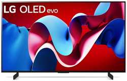 Телевизор OLED LG OLED42C4RLA.ARUB 42″ / черный / 4K Ultra HD / 120Hz / DVB-T / DVB-T2 / DVB-C / DVB-S2 / USB / WiFi / Smart TV