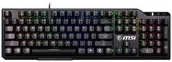Клавиатура MSI VIGOR GK41 LR RU S11-04RU248-CLA механическая черный USB Multimedia for gamer LED (1997859)