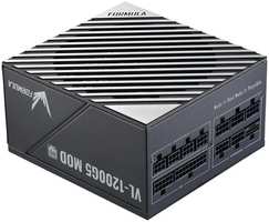 Блок питания ATX FORMULA VL-1200G5 MOD 1200W, APFC, 80+ gold, 140mm fan, cable management, lt.blue RTL
