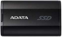 Внешний SSD USB 3.2 Gen 2 Type-C ADATA SD810-2000G-CBK SD810 2TB 2000 / 2000MB / s IP68 black