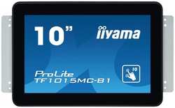 Монитор 10.1'' Iiyama TF1015MC-B2 1280x800, 25ms, 16:10, TOUCH, 500cd/m2, H170°/V170°, 1300:1, 16.2M, VGA, HDMI, DP, Open frame, 3Y