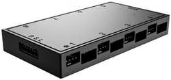 Разветвитель ID-Cooling HA-08 питания, 8pcs of Ports for Fan (PWM), 8pcs for Ports for ARGB (LED), 500mm Rtl