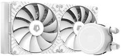 Система охлаждения жидкостная ID-Cooling FrostFlow FX280 LGA20XX/1700/1200/115X/AM4/AM5 (Al, 2*140mm fan, 800-1600RPM, 76.8CFM, 16.8-32.6dBa, 4