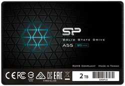 Накопитель SSD 2.5'' Silicon Power SP002TBSS3A55S25 2TB A55, SATA III [R / W - 500 / 450 MB / s] TLC