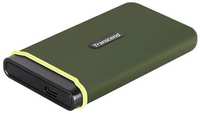 Внешний SSD USB 3.2 Gen 2 Type-C Transcend TS1TESD380C ESD380C 1TB 2000 / 2000 MB / s защищенный зеленый