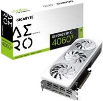 Видеокарта PCI-E GIGABYTE GeForce RTX 4060 Ti AERO OC (GV-N406TAERO OC-8GD) 8GB GDDR6 128bit 8nm 2310 / 18000MHz 2*HDMI / 2*DP