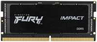 Модуль памяти SODIMM DDR5 8GB Kingston KF548S38IB-8 FURY Impact 4800MHz Unbuffered CL38 1RX16 1.1V 262-pin 16Gbit