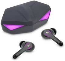 Наушники беспроводные AccesStyle Wild TWS Violet черные / фиолетовые, BT, 32Ом, 102дБ, TWS, USB Type-C