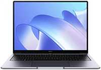 Ноутбук Huawei MateBook 14 53013PET i5-1240P / 16GB / 512GB SSD /  Iris Xe graphics / 14″ HD IPS / BT / WiFi / cam / Win11Home / grey