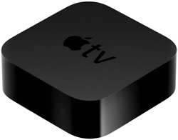 Стационарный медиаплеер Apple TV 4K 128GB Wi-Fi + Ethernet, чёрный (MN893)