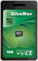 Карта памяти MicroSDHC 4GB OltraMax OM004GCSDHC4-W/A-AD Class 4 без адаптера