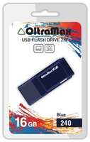 Накопитель USB 2.0 16GB OltraMax OM-16GB-240-Blue 240 синий