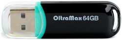 Накопитель USB 2.0 64GB OltraMax OM-64GB-230-Black 230