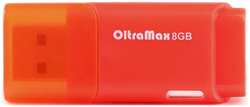 Накопитель USB 2.0 8GB OltraMax OM-8GB-240-Red 240