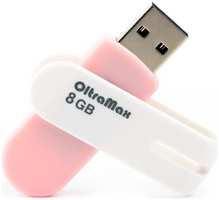 Накопитель USB 2.0 8GB OltraMax OM-8GB-220-Pink 220 розовый
