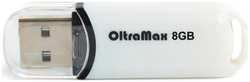 Накопитель USB 2.0 8GB OltraMax OM-8GB-230-White 230
